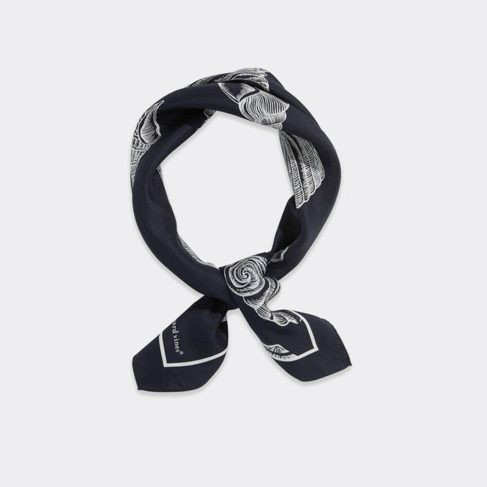 Vineyard Vines Tossed Shell Silk Bandana NWT